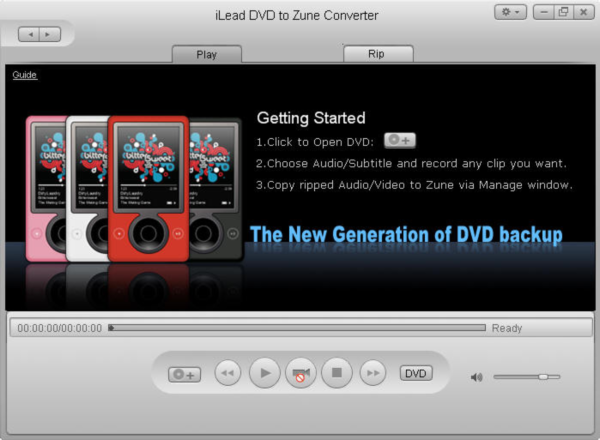 iLead DVD to Zune Converter