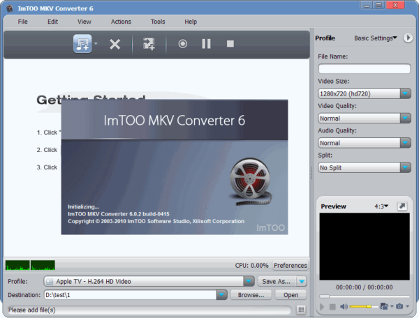 ImTOO MKV Converter