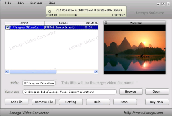 Lenogo Video Converter