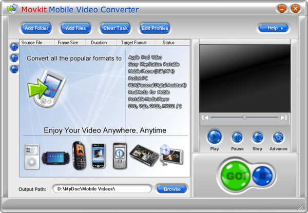 Movkit Mobile Video Converter