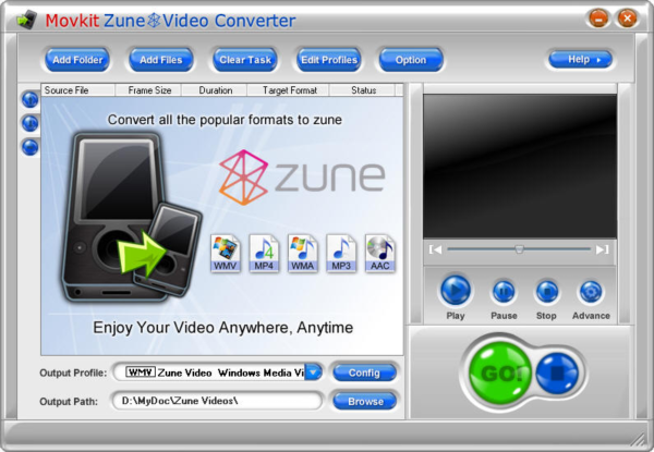 Movkit Zune Video Converter