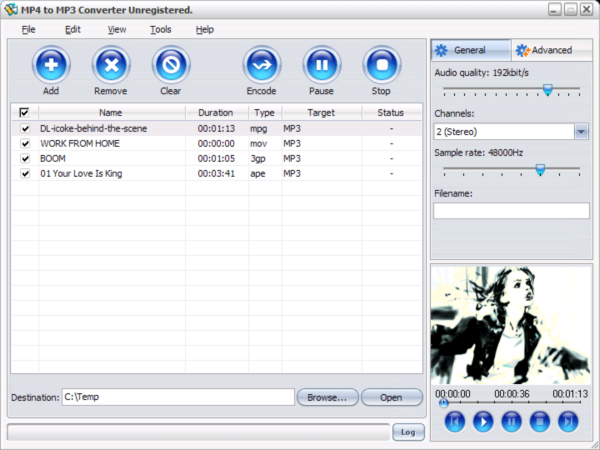 MP4 to MP3 Converter