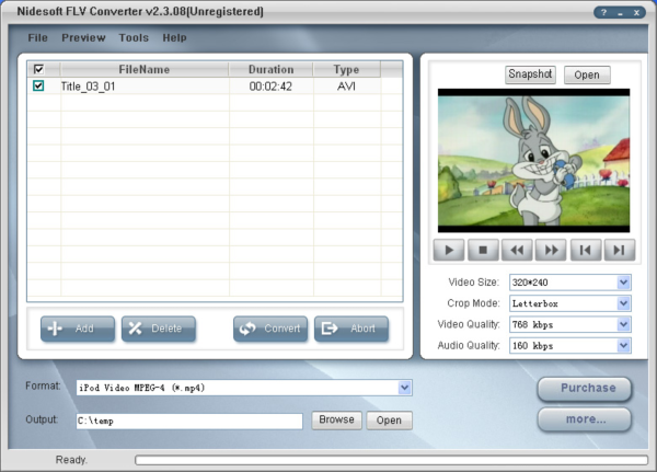 Nidesoft FLV Converter