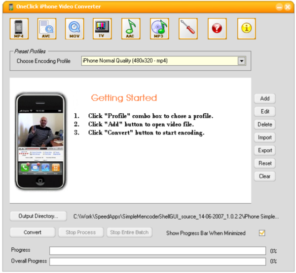 OneClick iPhone Video Converter