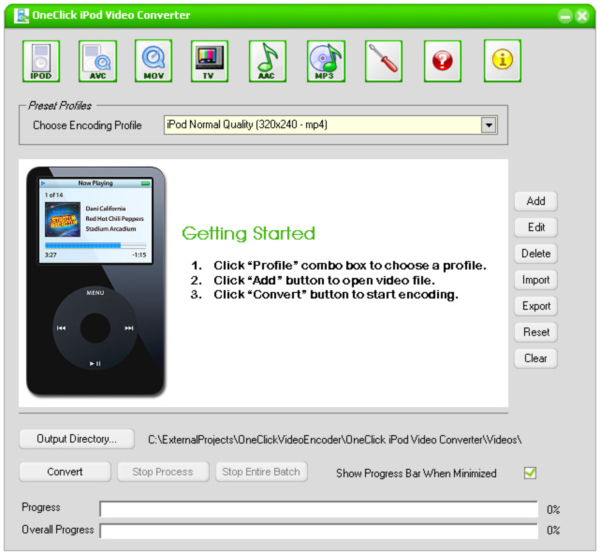 OneClick iPod Video Converter