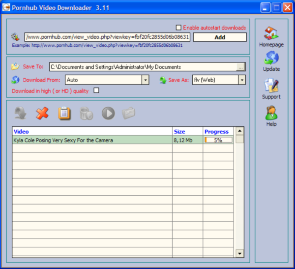 PornHub Video Downloader
