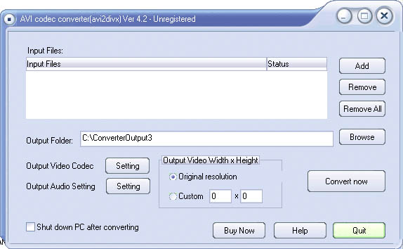 ReadmeSoft AVI to DivX