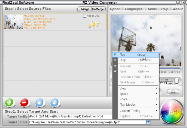 RZ FLV Converter