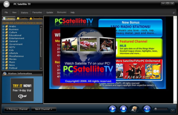 Satellite TV for PC Titanium Edition