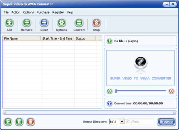 Super Video to WMA Converter