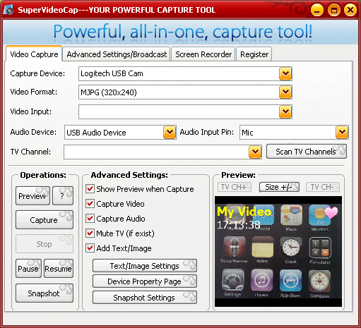 SuperVideoCap