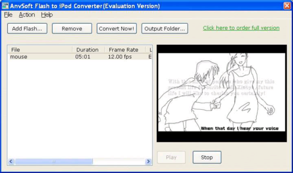 Swf to iPod Converter