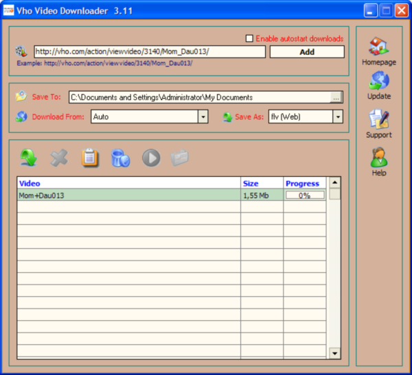 Vho Video Downloader