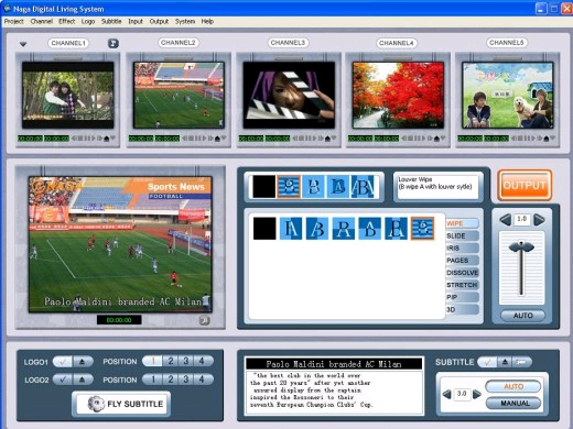 Web Live Broadcasting Software