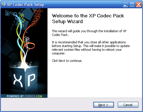 XP Codec Pack