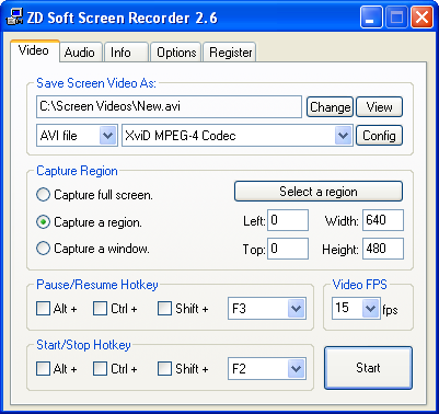 ZD Soft Screen Recorder