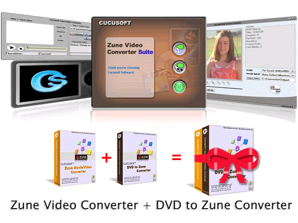Zune Video Converter + DVD to Zune