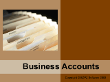 Business Accounts