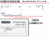 Simple Barcode Filer