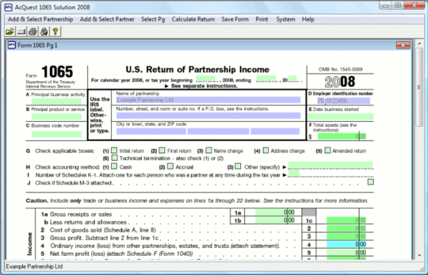 AcQuest 1065 Solution 2007