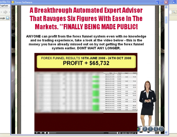 Automated forex signal