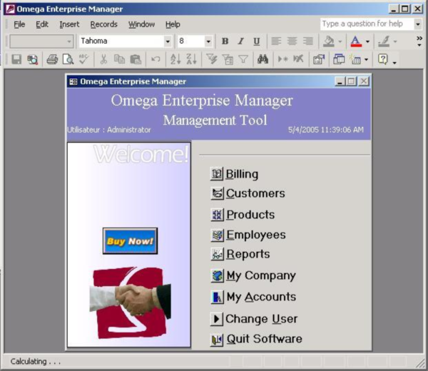 Omega Enterprise Manager