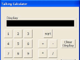 Talking Calculator