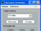 Tiny euro converter