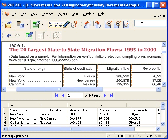 PDF2XL Enterprise: Convert PDF to Excel