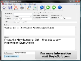 DoyleSoft Knowledge Base Software