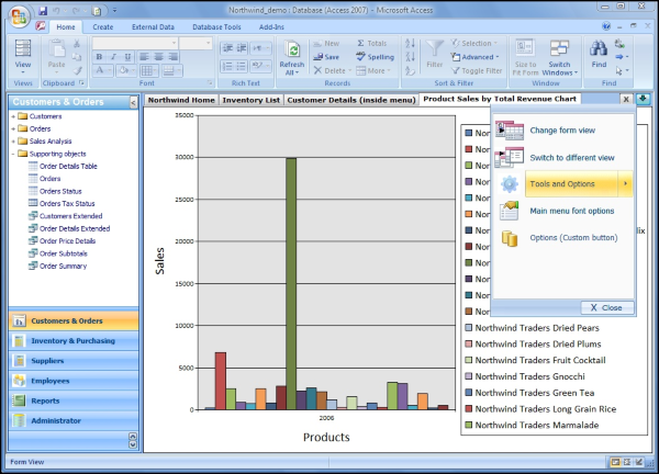 Access Object Navigator