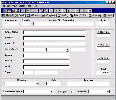 ADB Auction Database