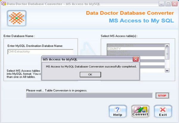 Database Converter Tool