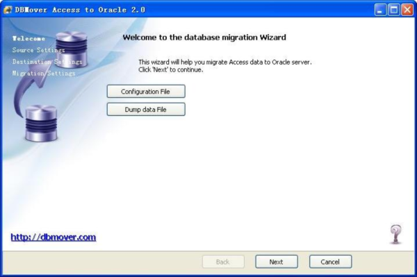 DBMover for Access to Oracle