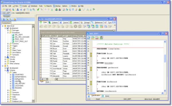 DreamCoder for Oracle Freeware