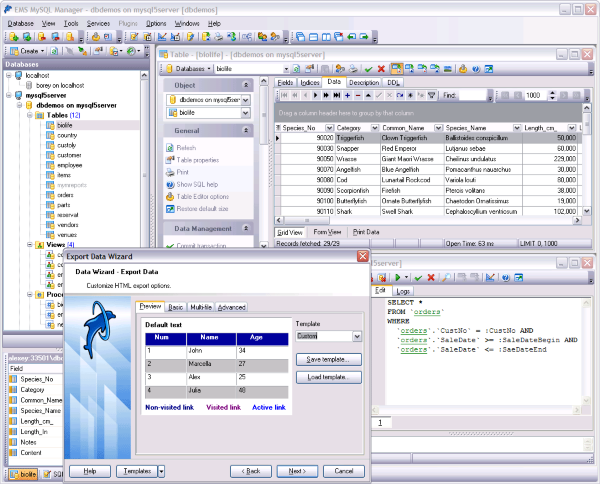 EMS SQL Manager 2005 for MySQL