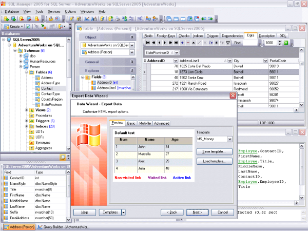 EMS SQL Manager 2005 Lite for SQL Server