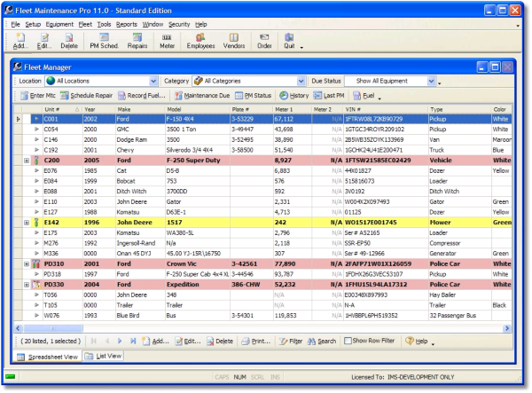 Fleet Maintenance Pro Standard