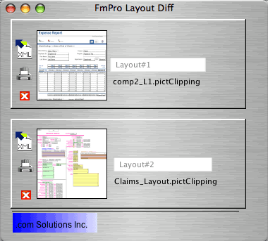 FmPro Layout Diff