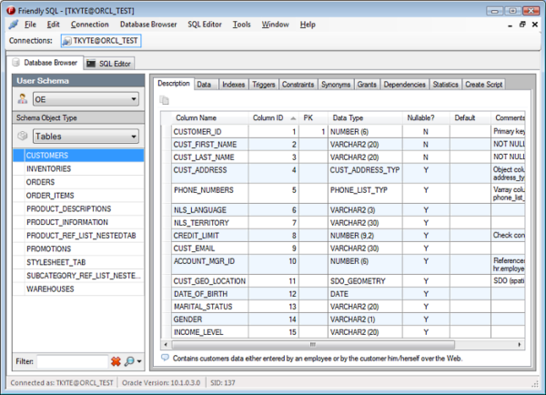 Friendly SQL