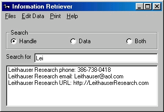 Information Retriever