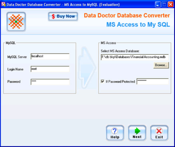 MS Access DB Conversion Software