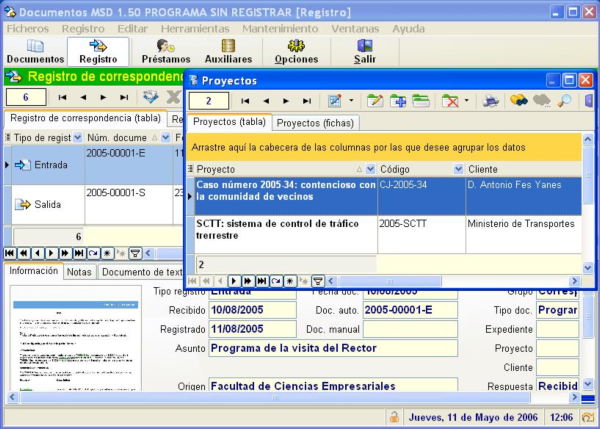 MSD Documents Multiuser