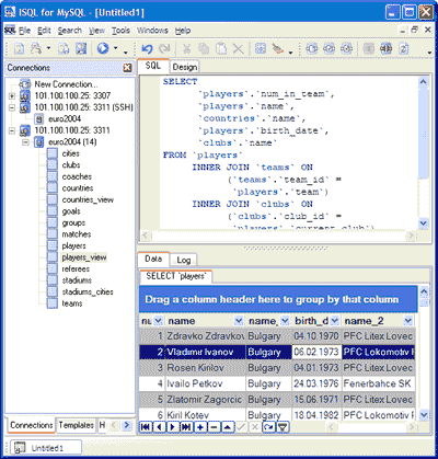 MyISQL (ISQL for MySQL)