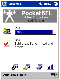 PocketBFL: Body for LIFE Companion