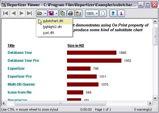 Reportizer Viewer