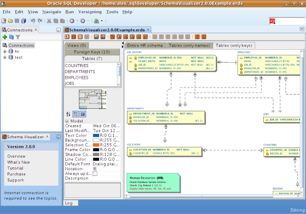 Schema Visualizer for SQL Developer