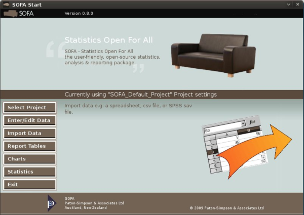 SOFA Statistics