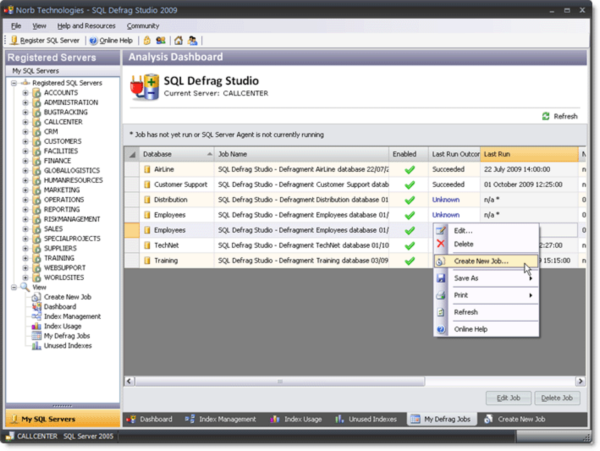 SQL Defrag Studio