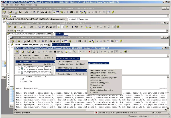 SQL Query Tool (using ADO) 7.0 x64 Ed.